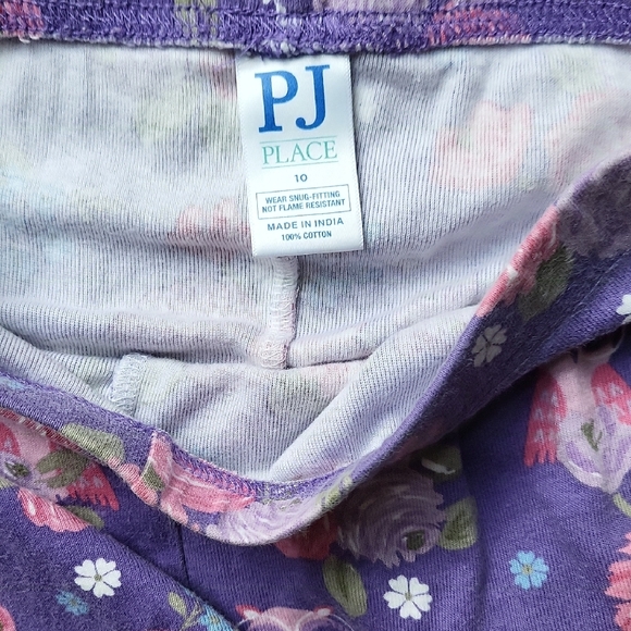 The Children's Place Purple Owl Pajama Set - Picture 3 of 4